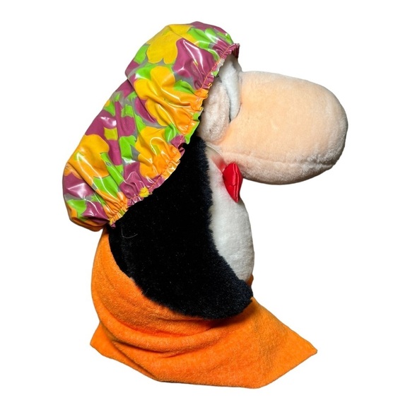 Vintage Dakin Opus Wet Phase Bloom County Plush 12" Penguin Holiday Hotel 1985 - Picture 4 of 7